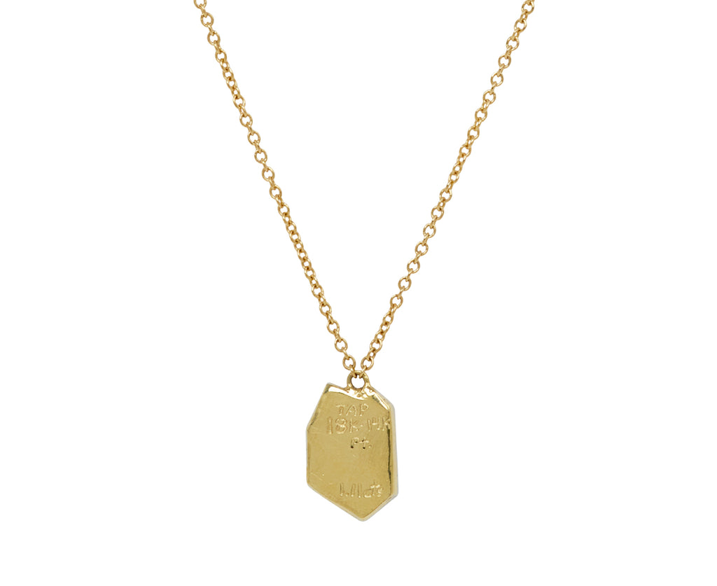 Mixed Inverted Diamond Pendant Necklace