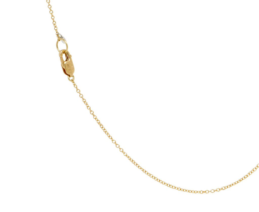 Mixed Shape Diamond Pendant Necklace