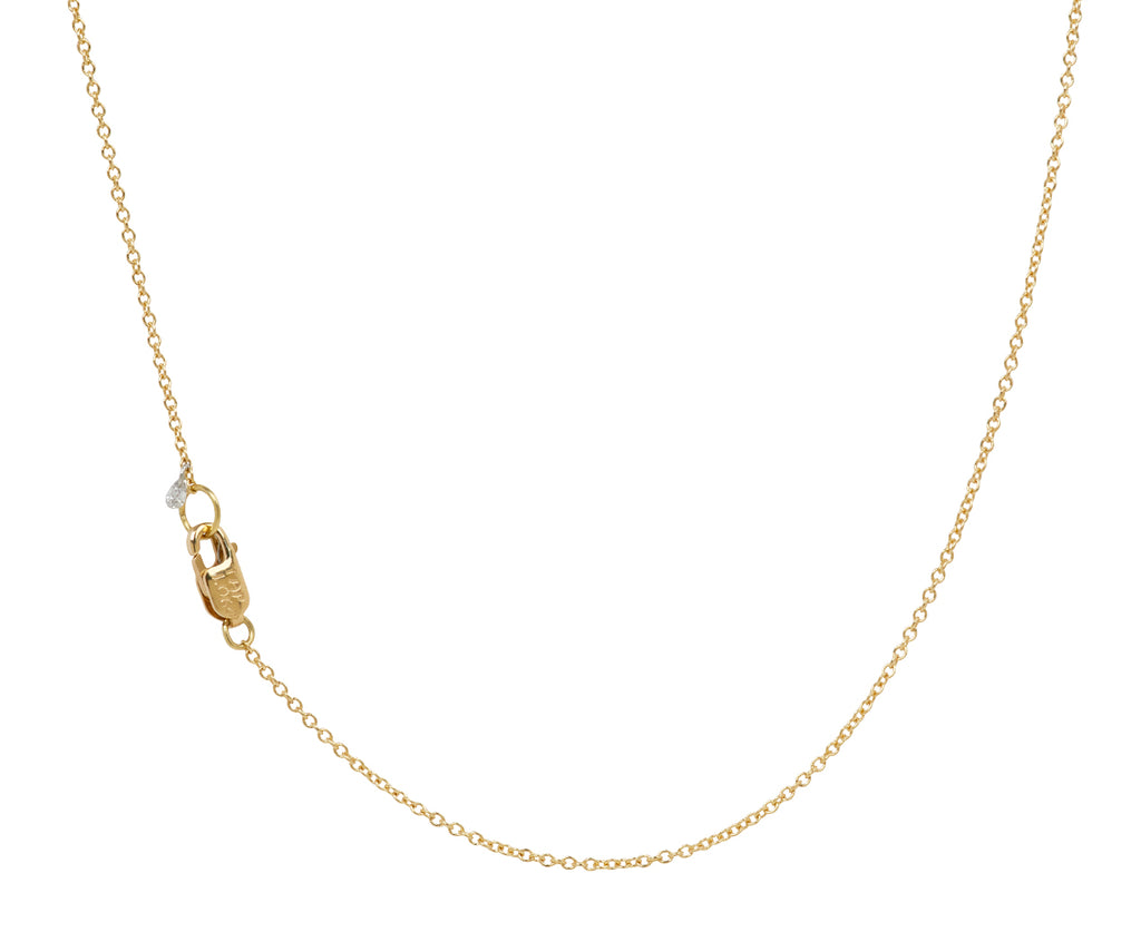 Triple Diamond Pendant Necklace