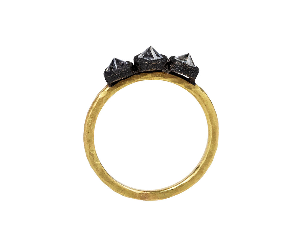 Stacked Inverted Diamond Ring - TWISTonline 