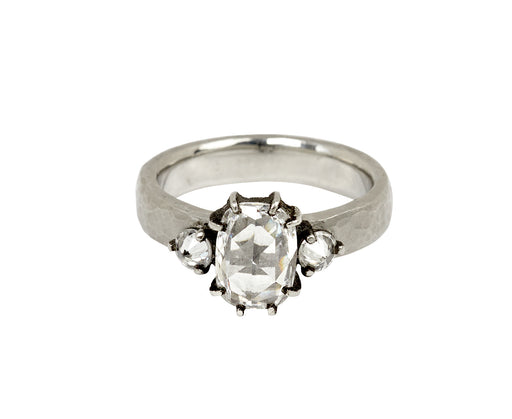 Oval Rose Cut Diamond Solitaire - TWISTonline 