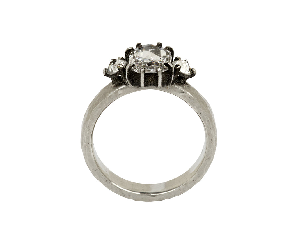 Oval Rose Cut Diamond Solitaire - TWISTonline 