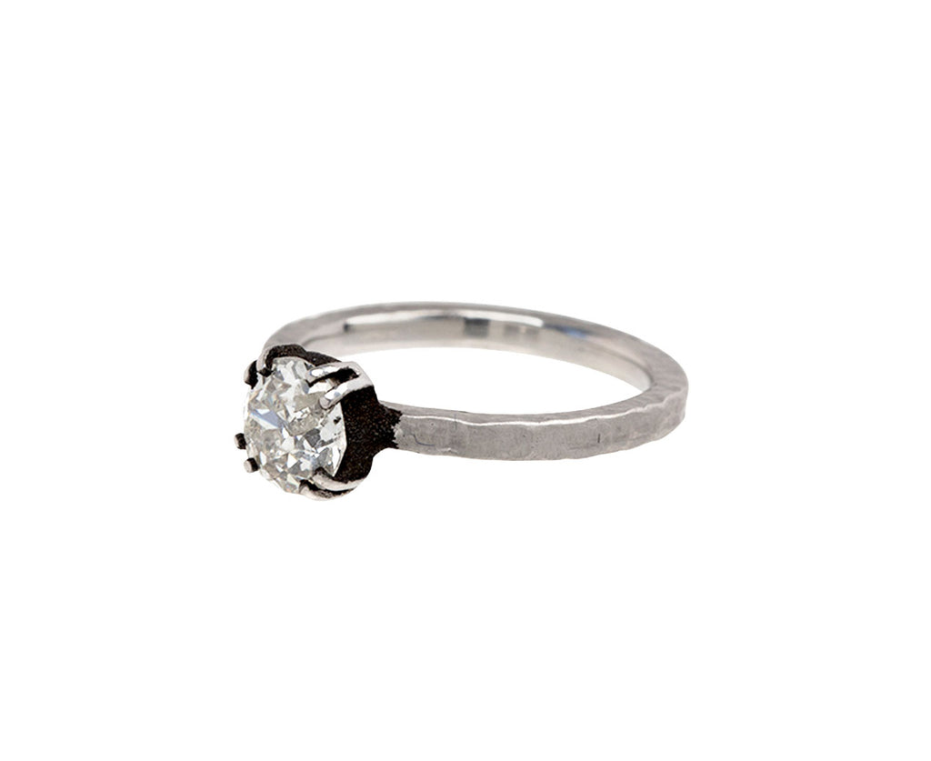 Old European Cut Diamond Solitaire