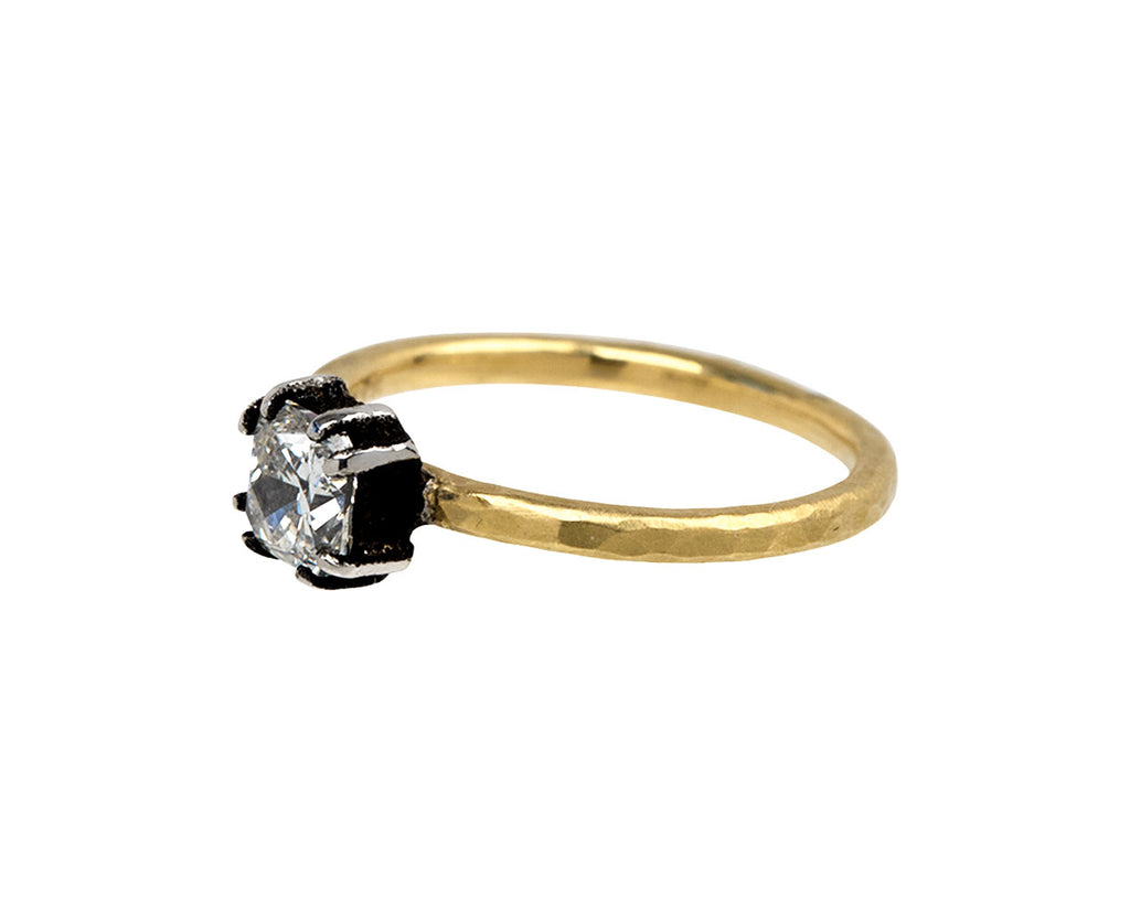 Square Cushion Cut Diamond Solitaire - TWISTonline 