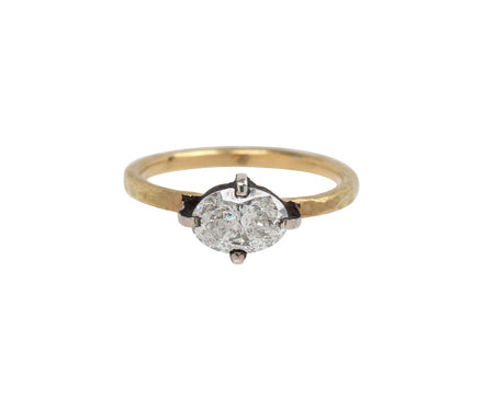 Oval Diamond Solitaire