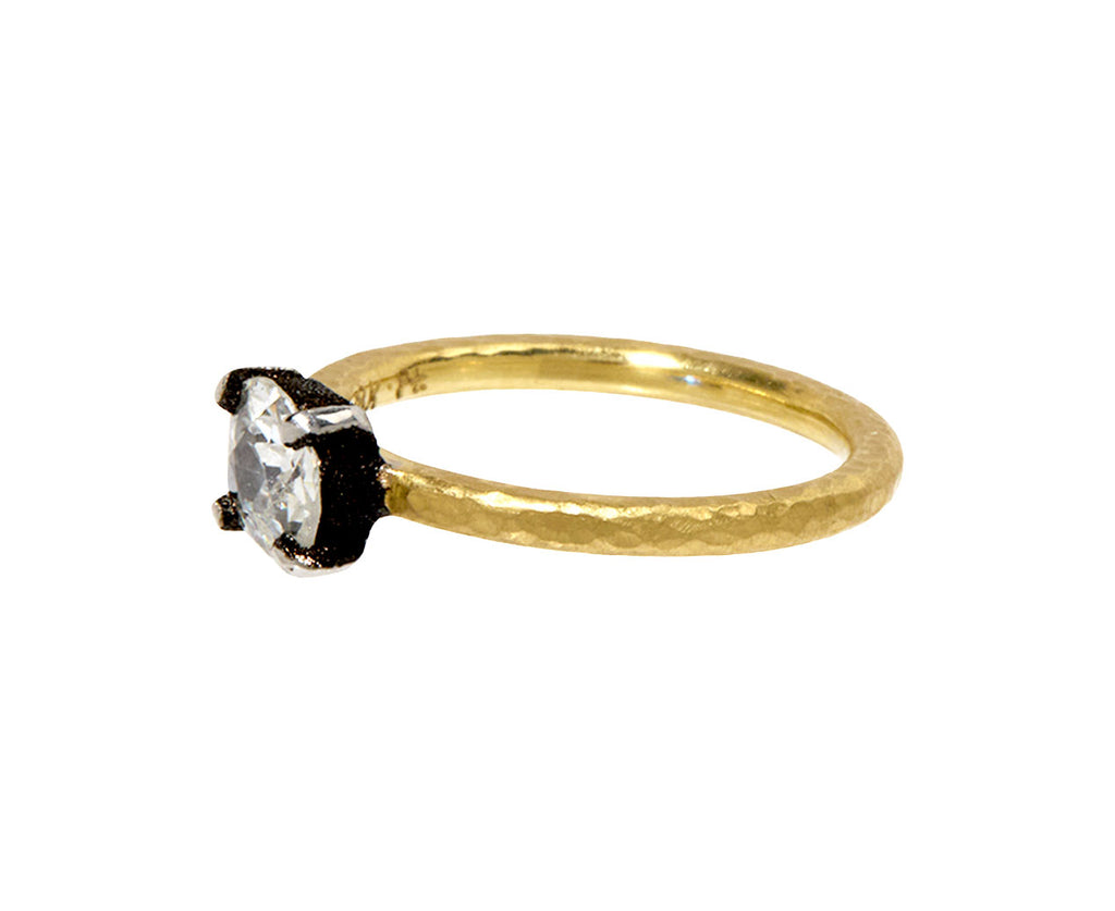 Old European Cut Diamond Solitaire Ring - TWISTonline 