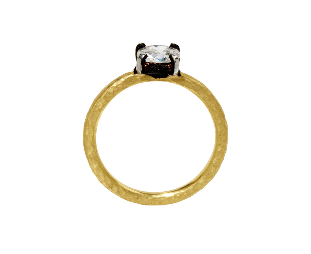 Old European Cut Diamond Solitaire Ring - TWISTonline 