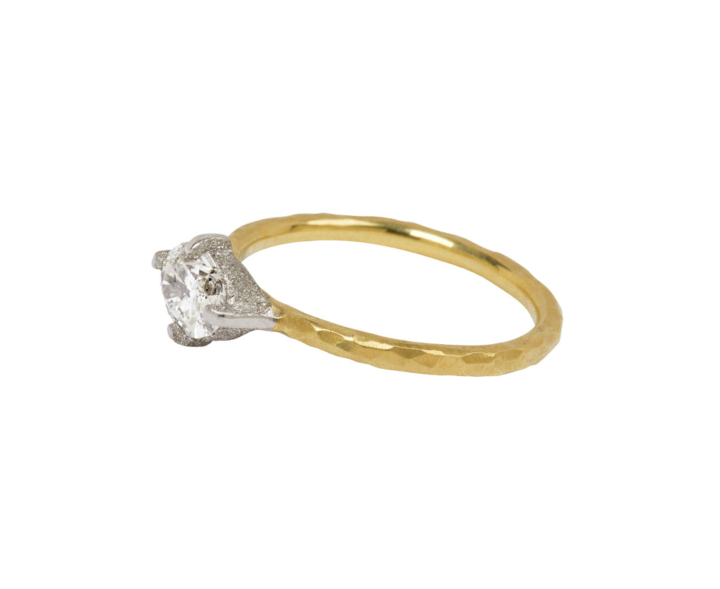 Oval Diamond Solitaire
