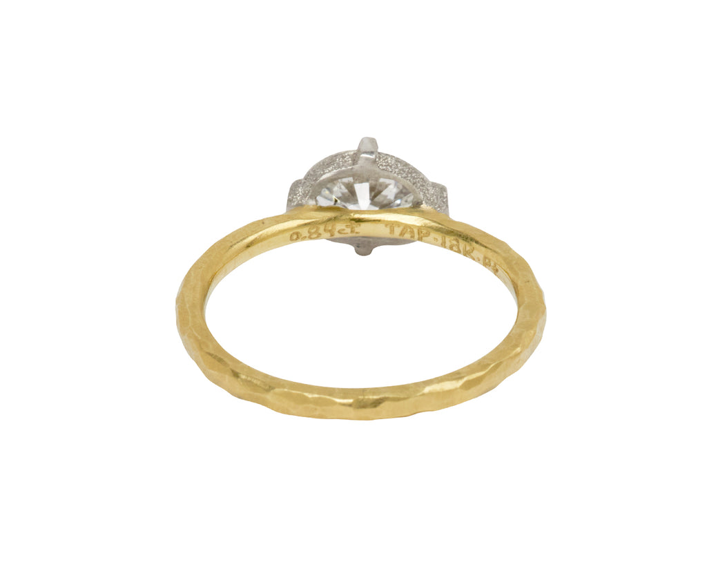 Oval Diamond Solitaire