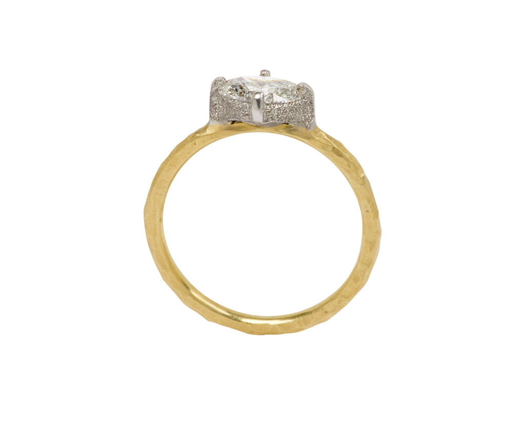 Oval Diamond Solitaire