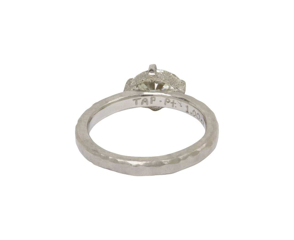 Oval Diamond Solitaire Ring