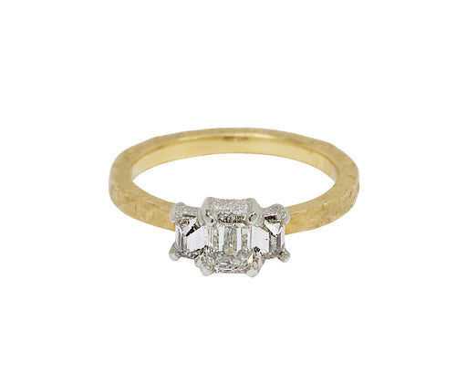 Emerald Cut Diamond Solitaire Ring
