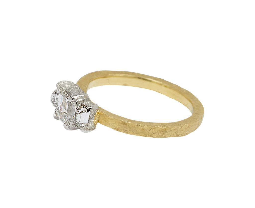 Emerald Cut Diamond Solitaire Ring