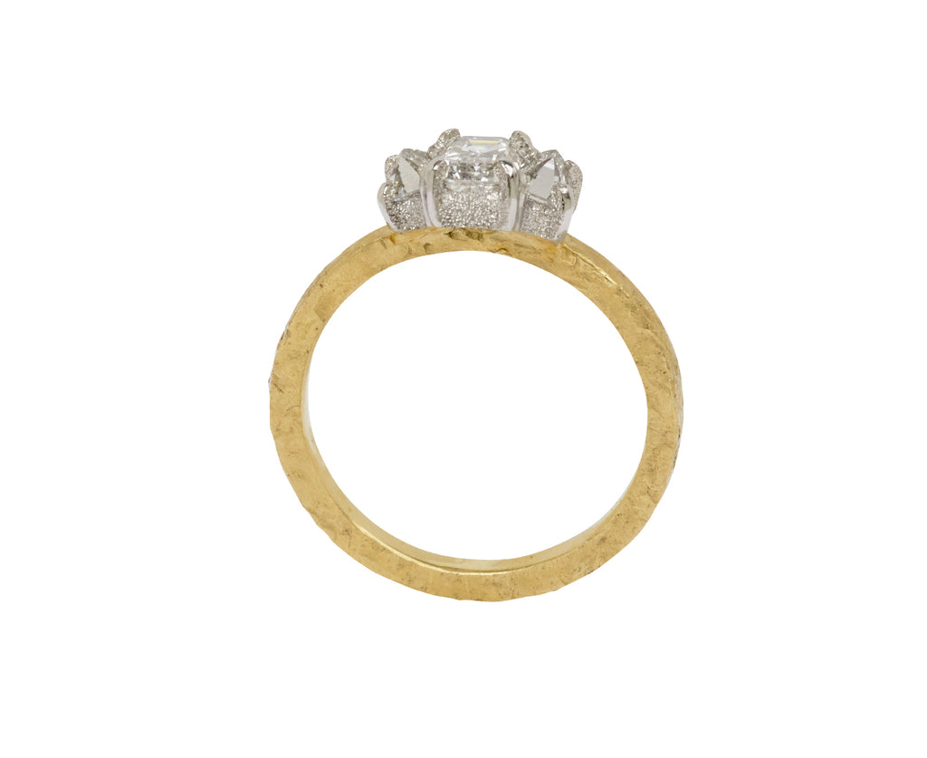 Emerald Cut Diamond Solitaire Ring