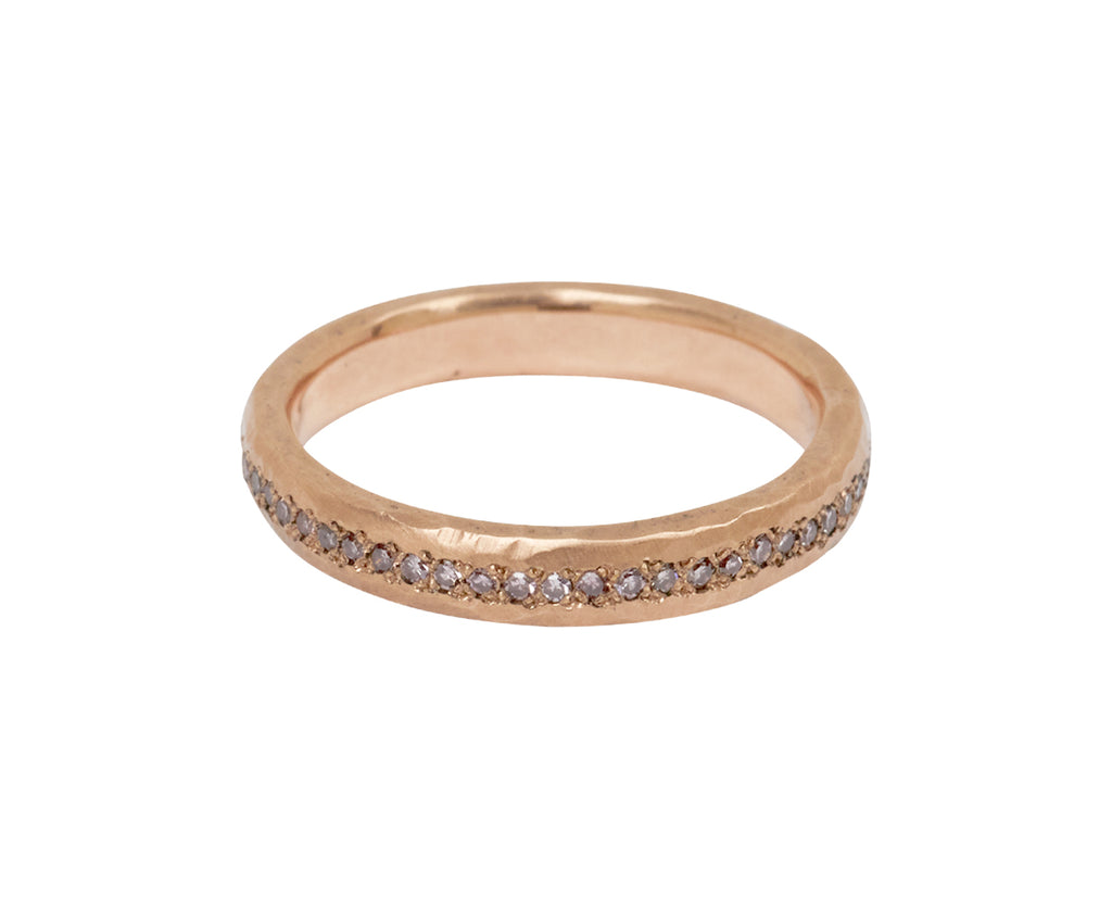 Rose Gold Diamond Center Band