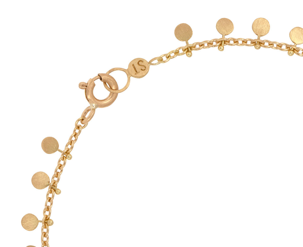 Gold Evenly Dotted Bracelet