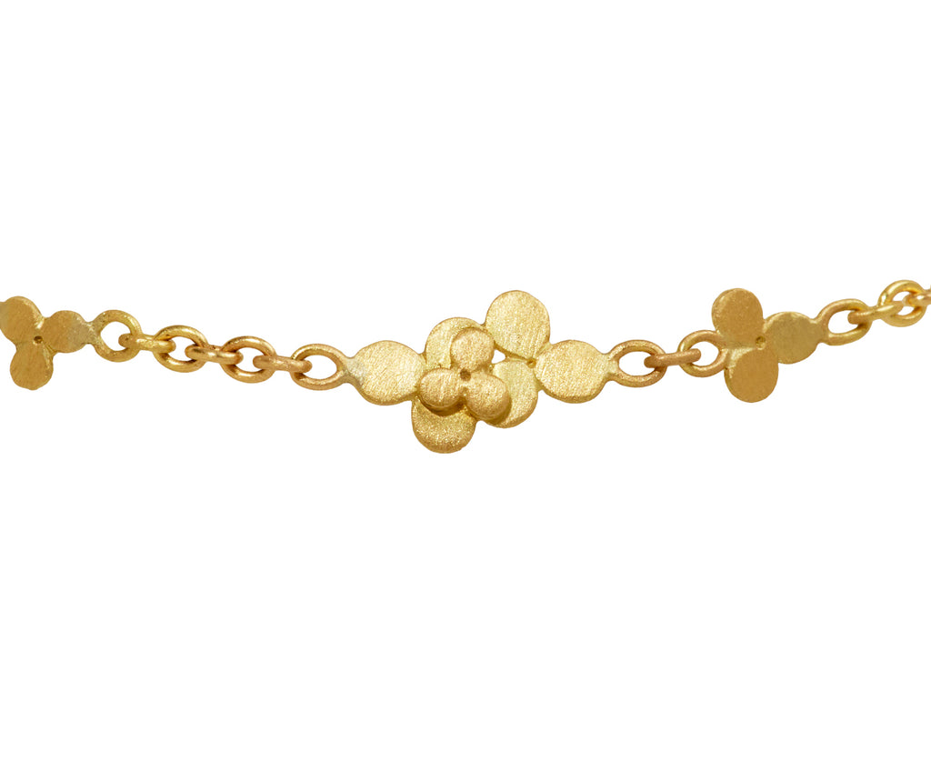 Sia Taylor Floating Blossom Bracelet - closeup