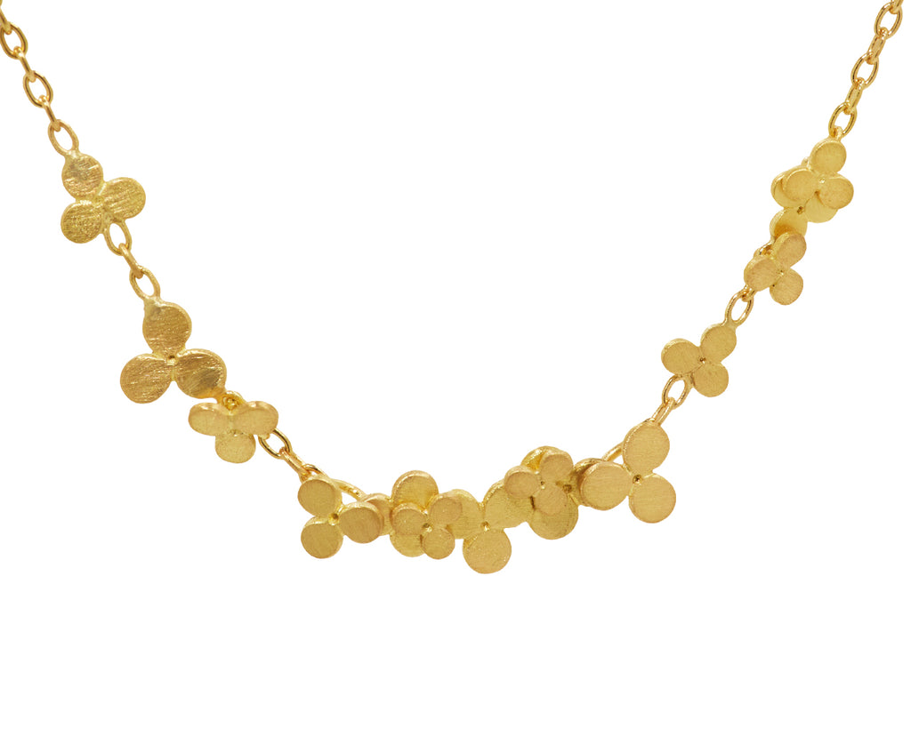 Sia Taylor Floating Blossom Necklace - closeup