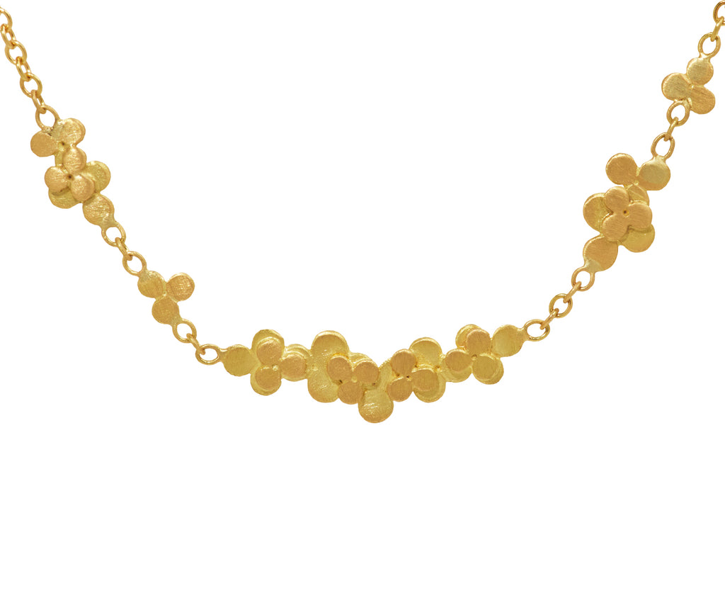 Sia Taylor Scattered Blossom Necklace - closeup