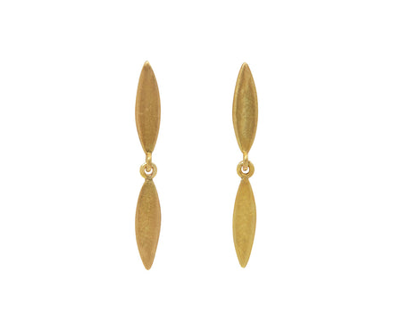 Golden Seeds Dangle Earrings