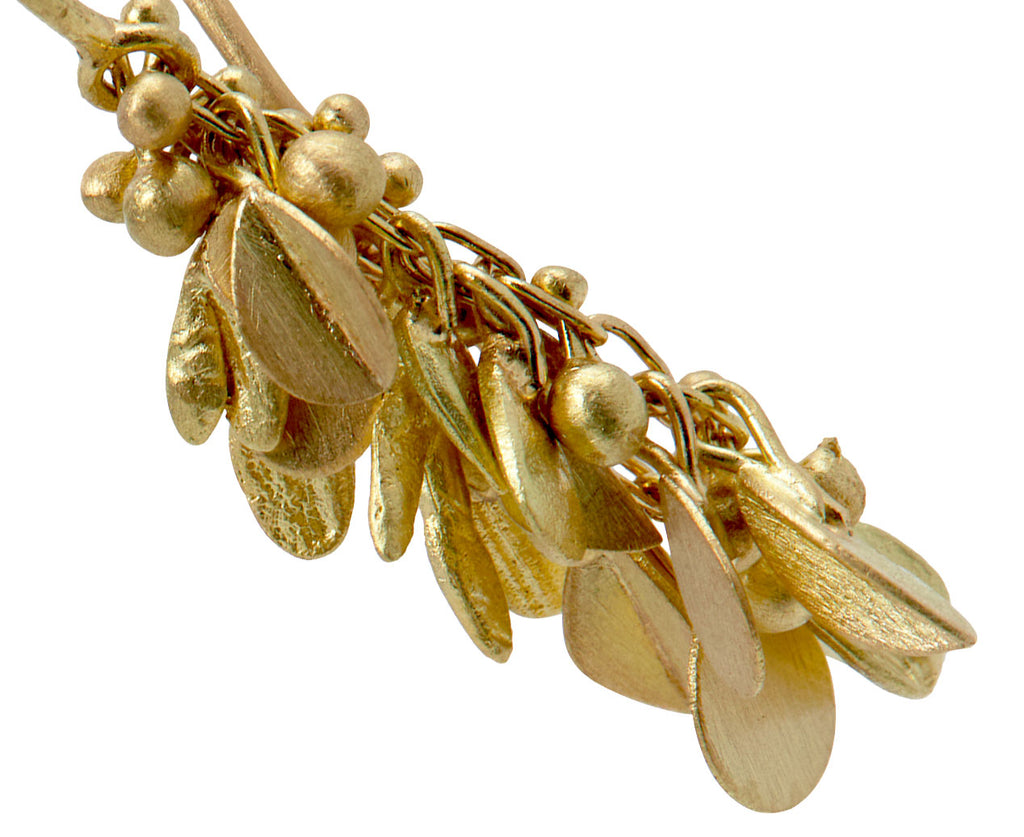 Golden Meadow Cluster Earrings