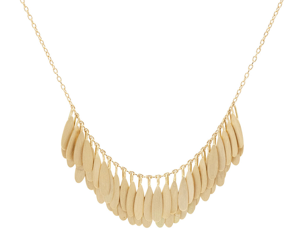 Tiny Dandelion Arc Necklace