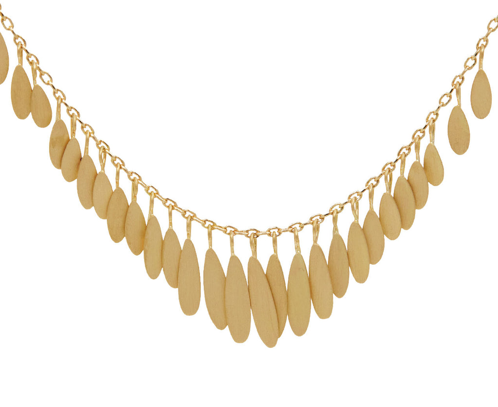 Tiny Golden Daisy Necklace