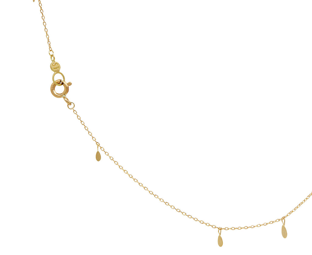 Tiny Golden Daisy Necklace