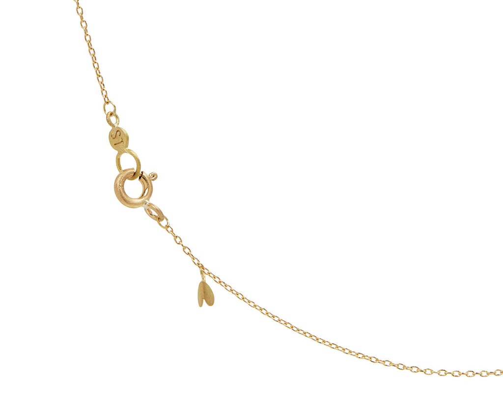 Tiniest Golden Wings Necklace