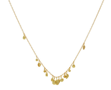 Golden Tiny Scattered Seeds Necklace
