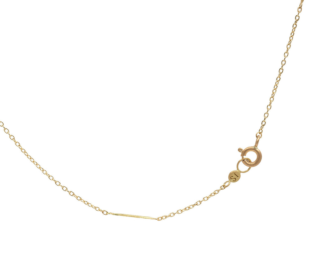 Golden Seeds Arc Necklace