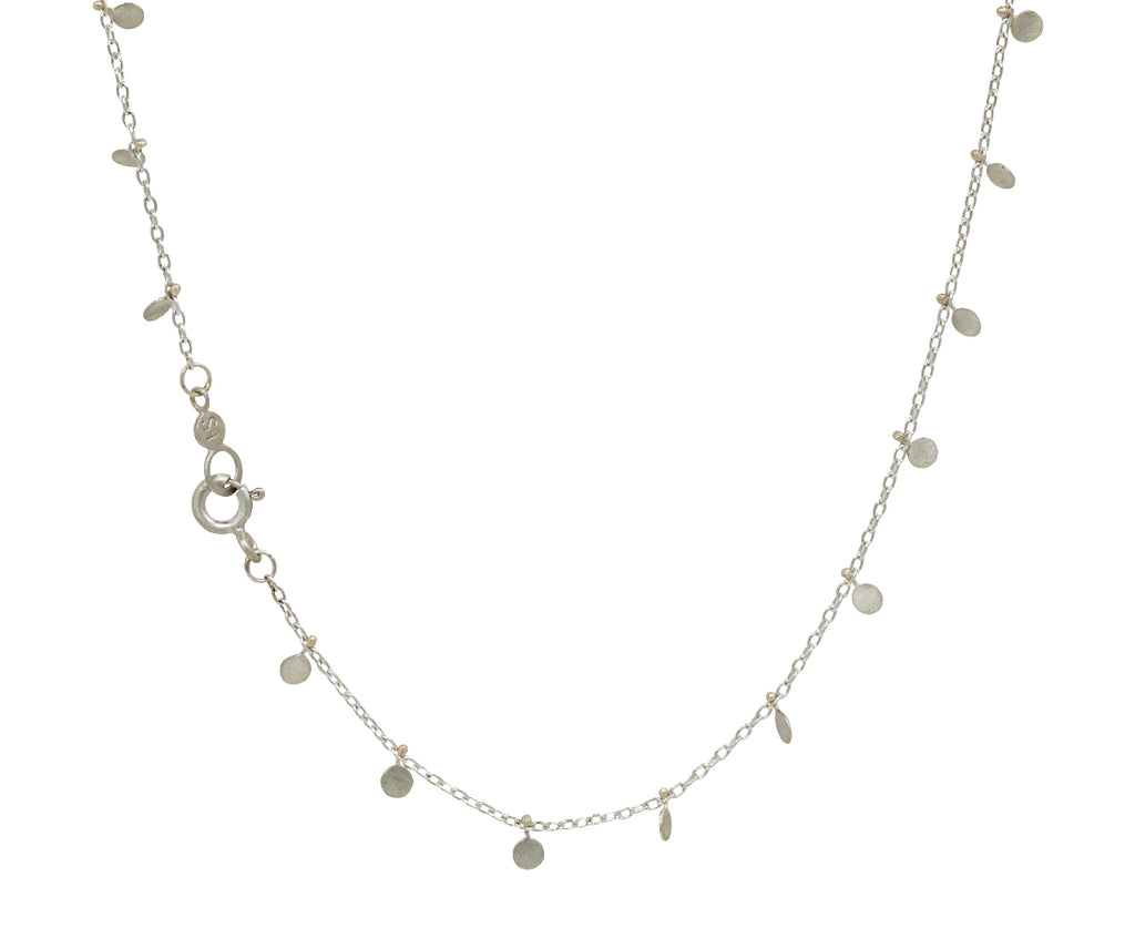 Long Silver Dot Necklace - TWISTonline 
