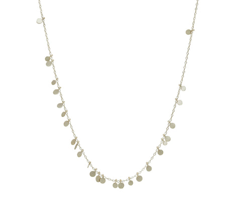 Silver Random Dots Necklace - TWISTonline 