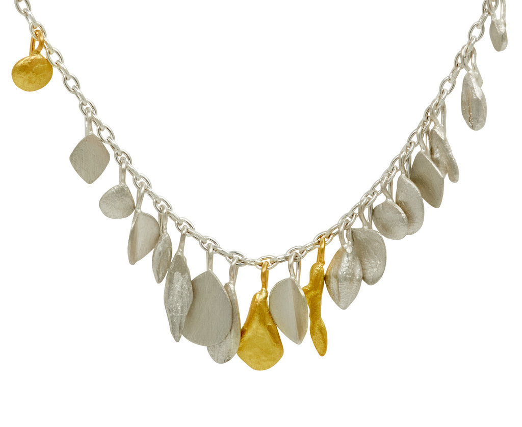 Silver and Gold Little Meadow Necklace - TWISTonline 