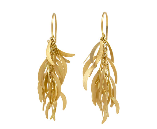 Gold Eclipse Earrings