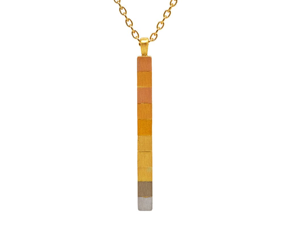 Rainbow Sunbeam Pendant Necklace