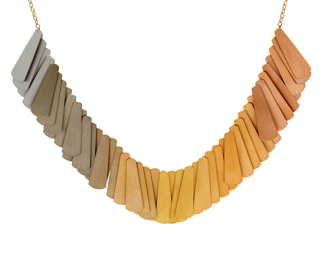 Rainbow Evening Light Necklace