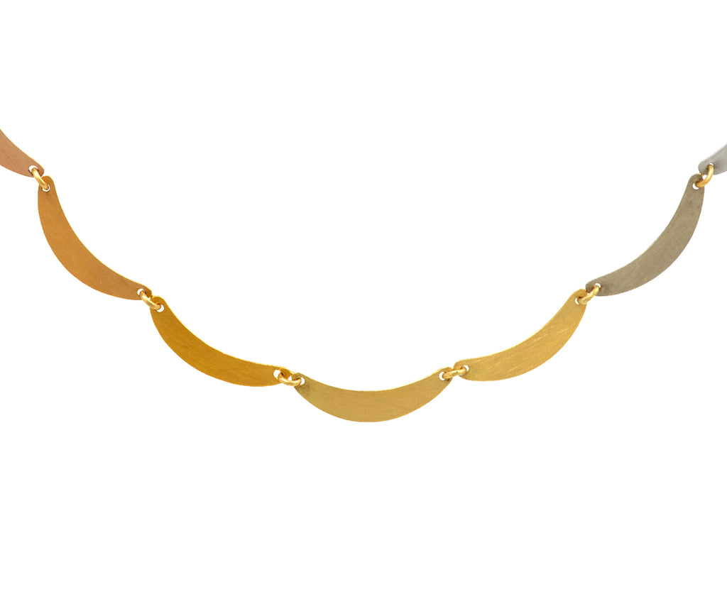 Rainbow Cloud Arc Necklace