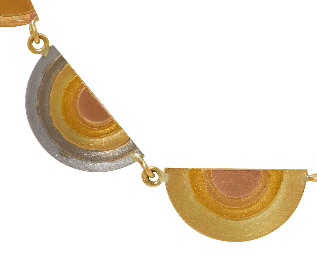 Rainbow Sun Halos Necklace