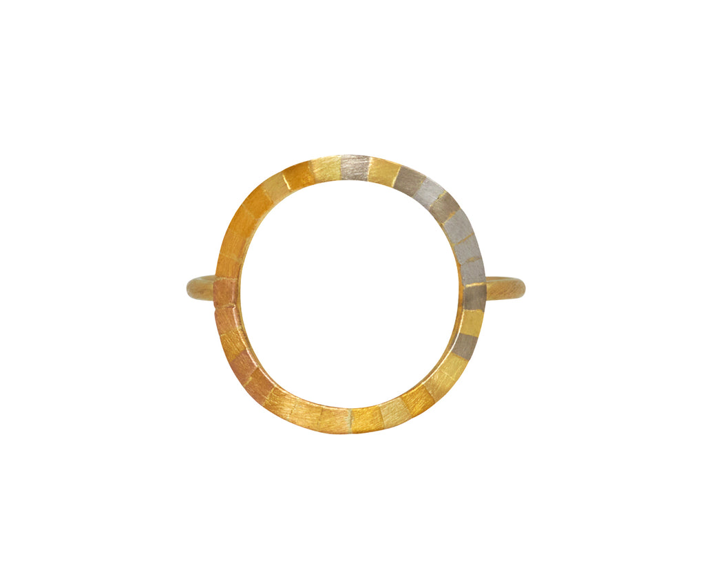 Rainbow Halo Ring