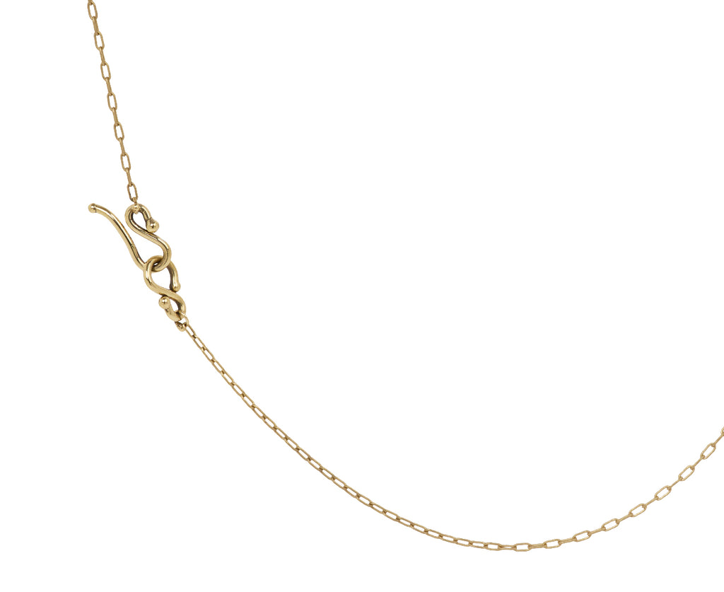 TenThousandThings Ruby Center Spiral Necklace - Closure