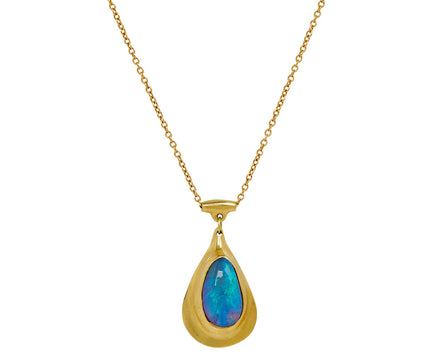 Opal Ball Necklace