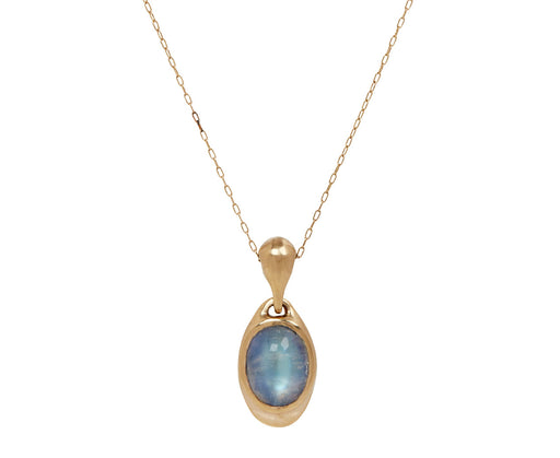 Moonstone Locket Necklace