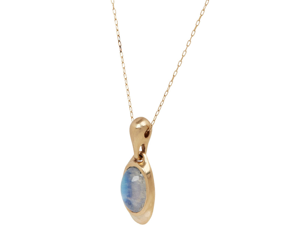 Moonstone Locket Necklace