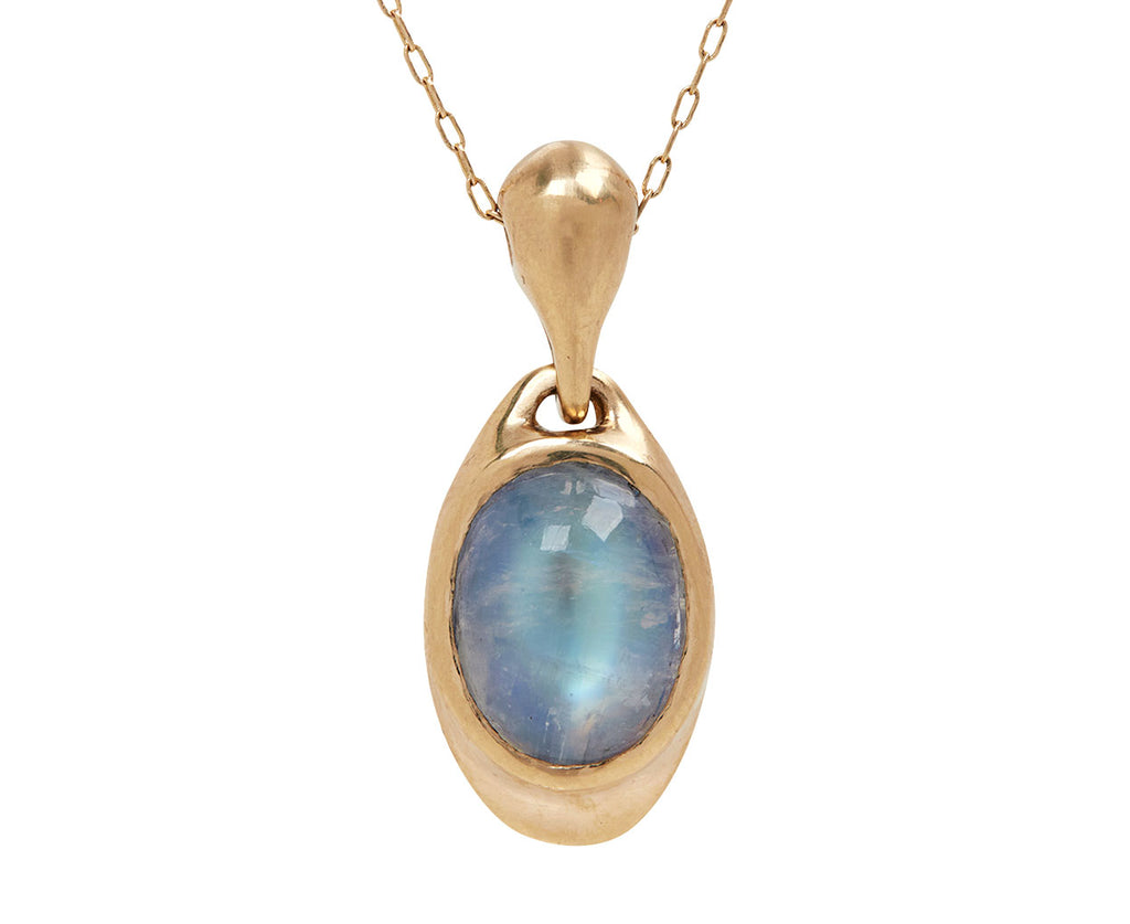 Moonstone Locket Necklace