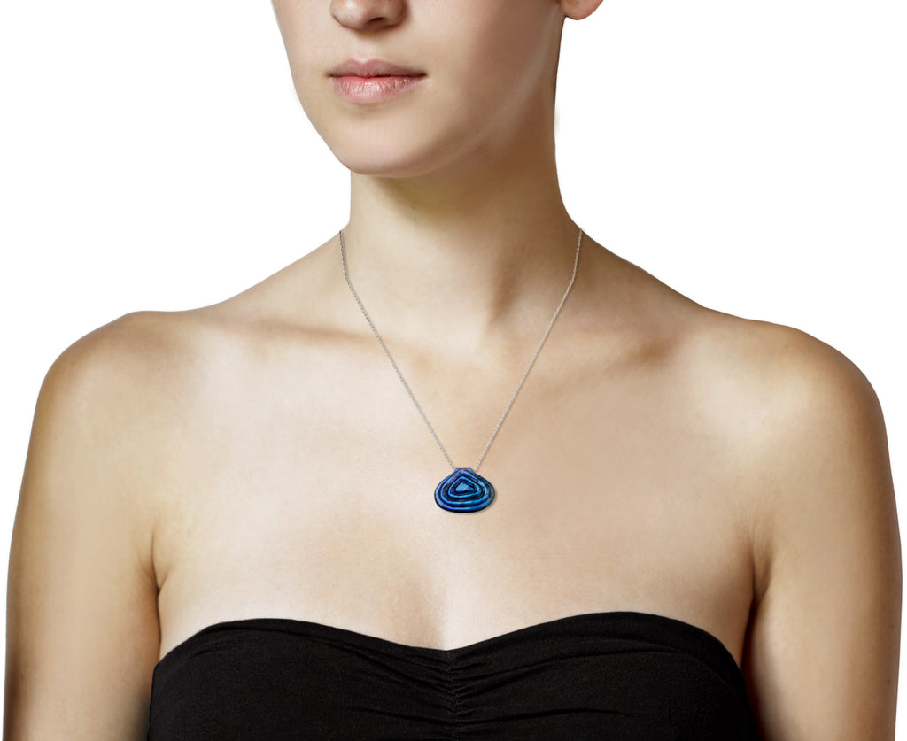 Labradorite Carved Tapiz Bead Necklace