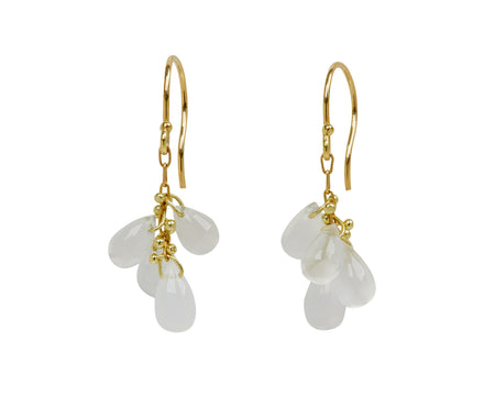TenThousandThings Moonstone Cluster Earrings