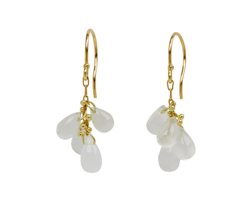 TenThousandThings Moonstone Cluster Earrings