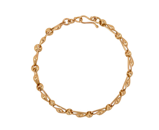 TenThousandThings Gold Organic Link Bracelet