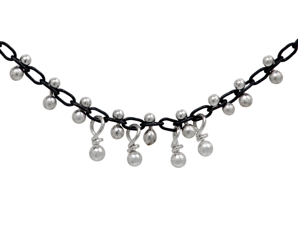 Silver Multi-Cluster Choker